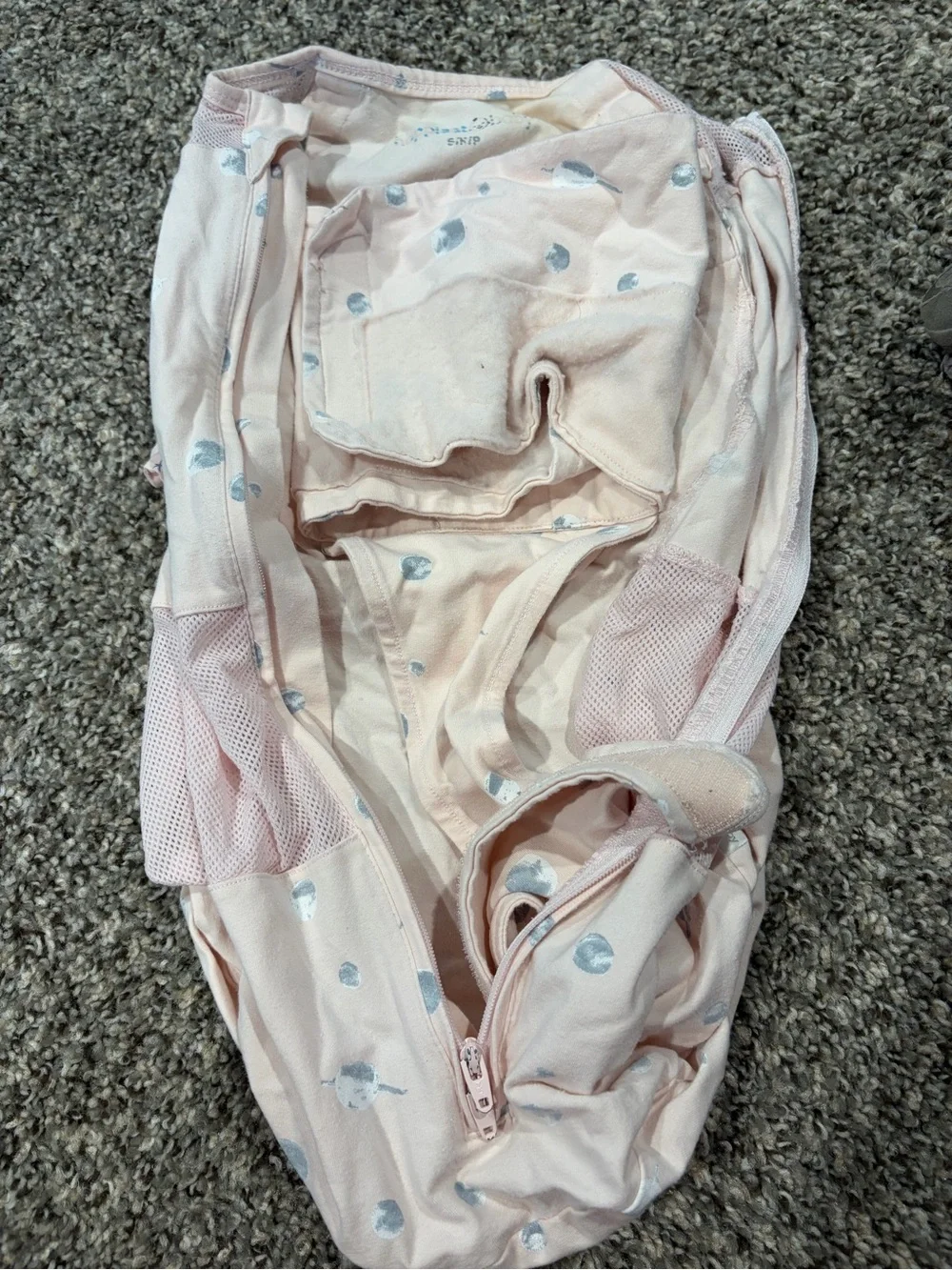Pink Snoo Swaddle | size small